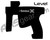 DLX Luxe X Paintball Gun - Black/Red