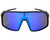 DLX Luxe Shades Sunglasses - Blue Chrome