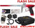 DLX Luxe TM40 Paintball Gun - Polished Clear/Red Fade