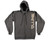 DLX Luxe Zip Up Hooded Sweatshirt - Grey