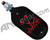 DLX Luxe CLS Carbon Fiber Air Tank - 68/4500 w/ HK Army Pro Adjustable Regulator - Black/Red