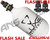 DLX Luxe CLS Carbon Fiber Air Tank - 68/4500 w/ Ninja Pro V2 Series Regulator - White/Black