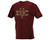 2014 Dye Initials T-Shirt - Burgundy