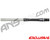 Dye Carbon Fiber 2 Piece Boomstick Barrel - Autococker Thread - 17" Length - .692 Bore - Dust Silver