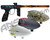 Dye DSR Paintball Gun With FREE Dye R2 Rotor Loader - Acid Wash Dolphin Orange Fade