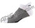 Dye Hidden Socks - White/Grey