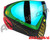 Dye Invision I4 Pro Mask - Rasta w/ Dyetanium Blue Flash Lens
