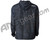 Dye Gas Lamp Zip Up Windbreaker Jacket - Black/Camo