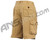 Dye Afflicted Men's Cargo Shorts - Bone