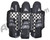 Empire 09 Liquid Hinge Pack Paintball Harness - 3+6 - Checkerboard