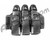 Empire 2012 Liquid Breed Paintball Harness - 3+6 - Black & Grey ZZ