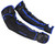 Empire Contact TT Elbow Pads - Black/Blue