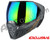 Empire EVS Paintball Mask - Limited Edition Grey Weave w/ Green Mirror Lens