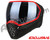 Empire EVS Paintball Mask - Stealth/Red w/ Silver Fade Lens