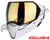 Empire EVS Paintball Mask - White/Black w/ Gold Mirror Lens