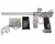 Empire Mini Paintball Marker - Contract Killer Laser Engraved Purple/Silver