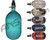 Empire Mega Lite 68/4500 Compressed Air Tank w/ FREE Bottle Glove - Teal