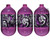Empire Mega Lite 68/4500 Compressed Air Paintball Tank - Joker (Purple/Purple)