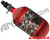 Empire Mega Lite 68/4500 Compressed Air Paintball Tank - Nightmare (Bloody/Red)