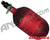 Empire Mega Lite 68/4500 Compressed Air Paintball Tank - Red