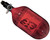 Empire Mega Lite 68/4500 Compressed Air Paintball Tank - Translucent Red