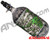 Empire Mega Lite 80/4500 Compressed Air Paintball Tank - Nightmare (Lime/Grey)