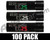 Enola Gaye EG25 Micro Smoke Grenade 100 Pack - Mexico/Italy (Green/Red/White)