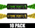 Enola Gaye Burst Smoke Grenade 10 Pack - Greenbay Football (Green/Yellow)