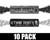 Enola Gaye Burst Smoke Grenade 10 Pack - Pirate (Black/White)