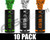 Enola Gaye EG18 Smoke Grenade 10 Pack - Irish (Green/Orange/White)
