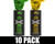 Enola Gaye EG18X Military Smoke Grenade 10 Pack - Greenbay Football (Green/Yellow)