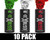 Enola Gaye EG18X Military Smoke Grenade 10 Pack - Mexico/Italy (Green/Red/White)