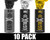 Enola Gaye EG18X Military Smoke Grenade 10 Pack - Pittsburgh Football (Black/Yellow/White)