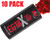 Enola Gaye EG18X Military Smoke Grenade 10 Pack - Red