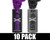 Enola Gaye EG18X Military Smoke Grenade 10 Pack - Ultra Violet (Purple/Black)