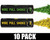 Enola Gaye Wire Pull Smoke Grenade 10 Pack - Greenbay Football (Green/Yellow)