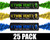 Enola Gaye Burst Smoke Grenade 25 Pack - Brazil (Blue/Green/Yellow)