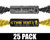 Enola Gaye Burst Smoke Grenade 25 Pack - Bumble Bee (Black/Yellow)