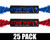 Enola Gaye Burst Smoke Grenade 25 Pack - Optimus (Red/Blue)