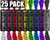 Enola Gaye Burst Smoke Grenade 25 Pack - Rainbow