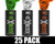 Enola Gaye EG18X Military Smoke Grenade 25 Pack - Irish (Green/Orange/White)