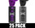 Enola Gaye EG18X Military Smoke Grenade 25 Pack - Ultra Violet (Purple/Black)