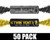 Enola Gaye Burst Smoke Grenade 50 Pack - Bumble Bee (Black/Yellow)