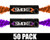 Enola Gaye Burst Smoke Grenade 50 Pack - Phoenix Basketball (Orange/Purple)