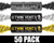 Enola Gaye Burst Smoke Grenade 50 Pack - Pittsburgh Football (Black/Yellow/White)