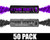 Enola Gaye Burst Smoke Grenade 50 Pack - Ultra Violet (Purple/Black)