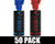 Enola Gaye EG18 Smoke Grenade 50 Pack - Optimus (Red/Blue)
