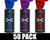 Enola Gaye EG18X Military Smoke Grenade 50 Pack - Cosmic (Blue/Purple/Red)