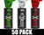 Enola Gaye EG18X Military Smoke Grenade 50 Pack - Mexico/Italy (Green/Red/White)