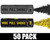 Enola Gaye Wire Pull Smoke Grenade 50 Pack - Bumble Bee (Black/Yellow)